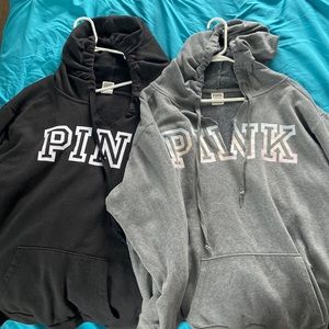 PINK hoodies